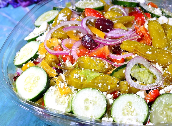 Greek Salad - Large - Item # 942 - Dave's Fresh Marketplace Catering RI